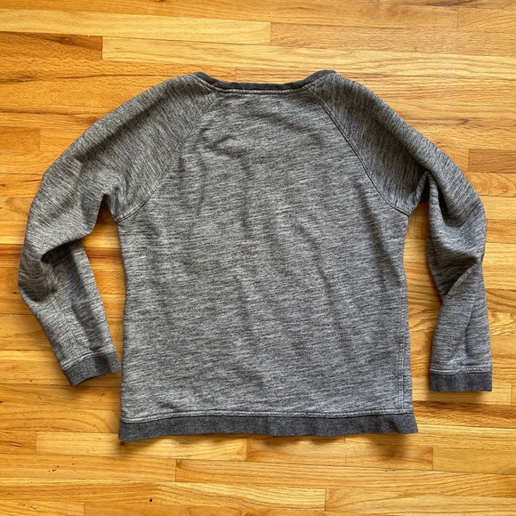 Everlane The Crew Sweatshirt Grey Marled - Picture 4 of 8